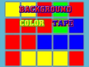 Background Color Tape